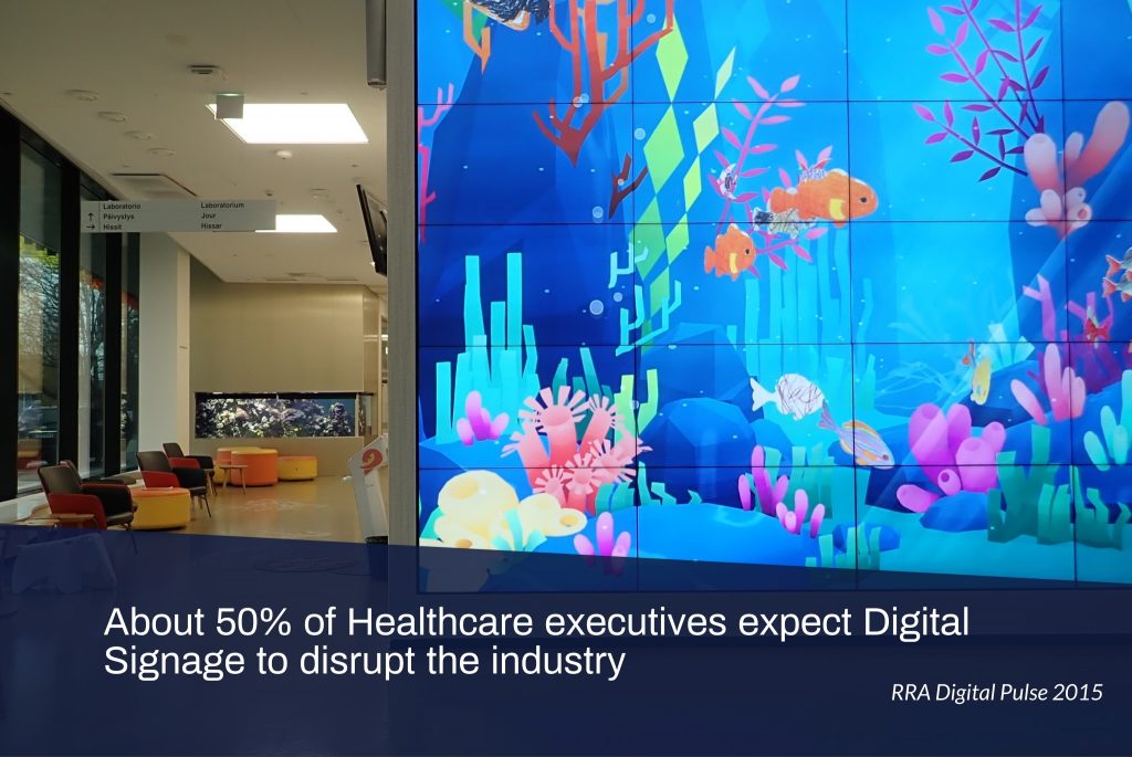 Benefits of Digital Signage in Hospitals and Healthcare Facilities